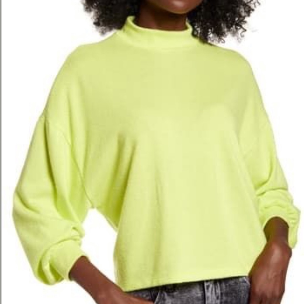 All in Favor Mock Neck Sweatshirt